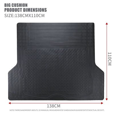Non-Slip Floor Mats for Europe, America, Universal Foot Pad - large-trunk-mat