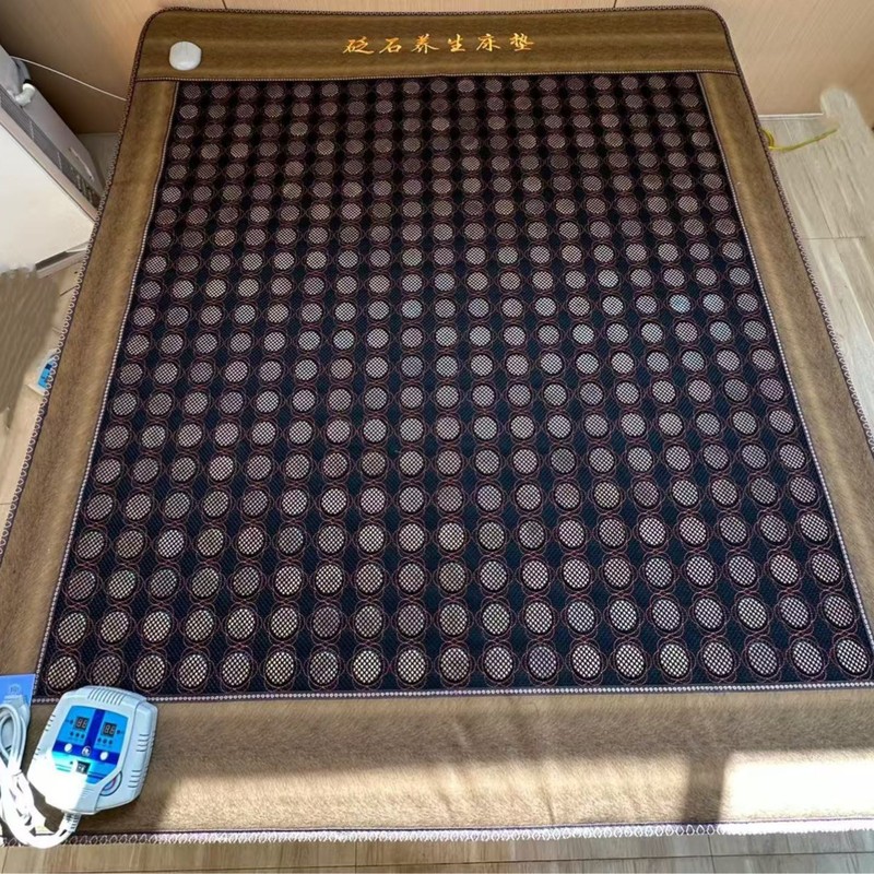 家用红砭石养生床垫加热养生按摩保健床垫抗菌睡眠透气防褥疮床垫|undefined