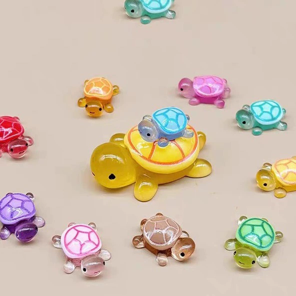 Мультяшная светящаяся игрушка, морская минифигура, кукла