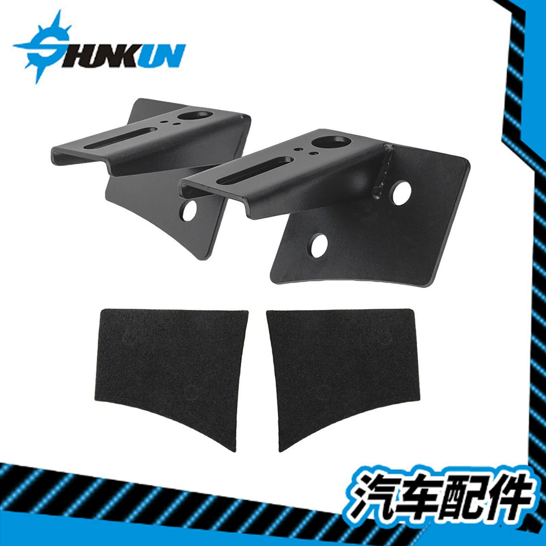 Применимо к JK Shepherd 07-17 Тип Кронштейн для колонного прожектора железная краска контрольная лампа рабочая лампа однослойный держатель лампы