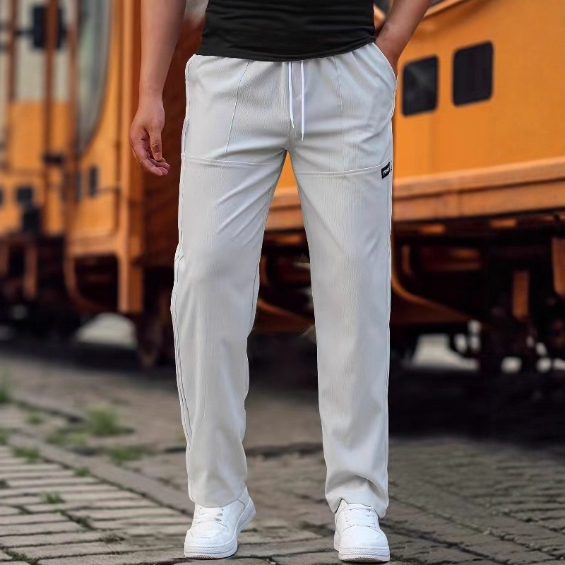 European and American cross-border new spring and autumn men's comfortable casual trousers loose all-matching European and American cross-border new spring and autumn men's comfortable casual trousers loose all-matching