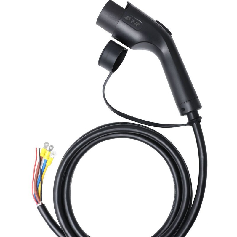 Factory Direct Supply Charging Gun Car Charging Pile Accessories 7Kw 32A Ac 5.6m Square Copper Wire Gun Cable