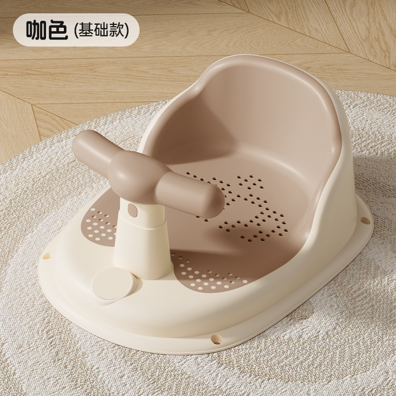 Asiento de baño para bebés, asiento de baño para bebés, asiento de baño para bebés recién nacidos, asiento de bañera sensible al calor, taburete de baño antideslizante