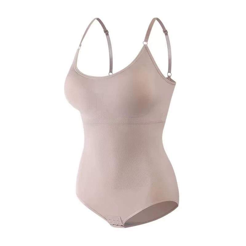 Корректирующий боди женский, моделирующее бедра, плюс-сайз с регулируемыми бретелями