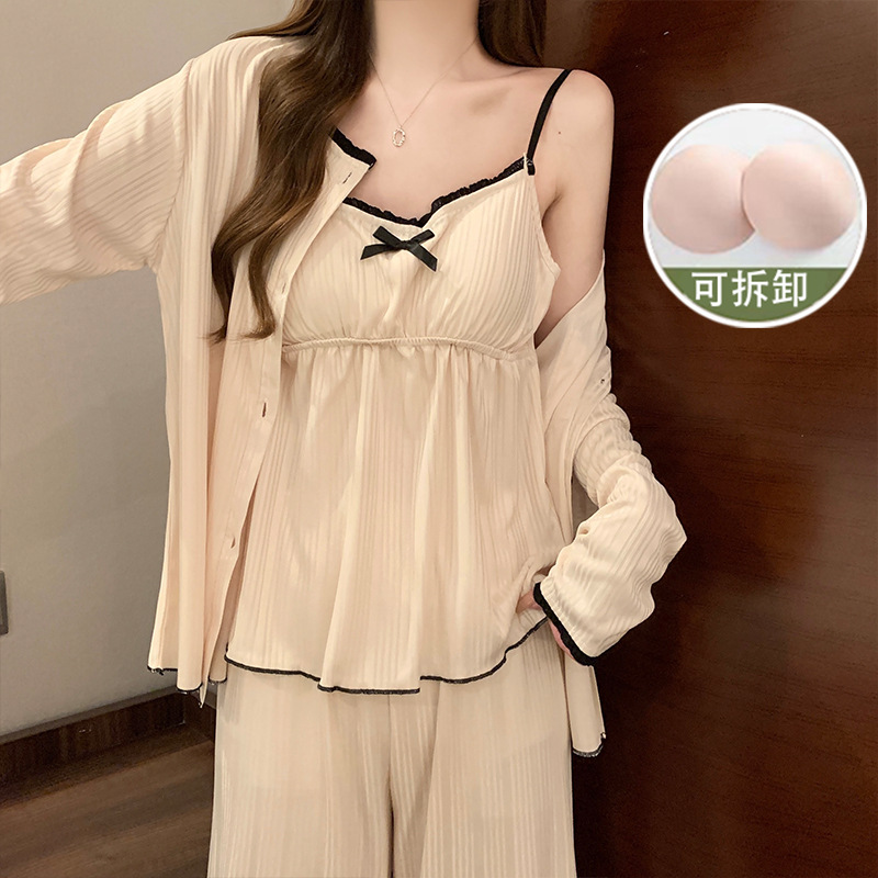 Juego de tres piezas con borde de tinta 401