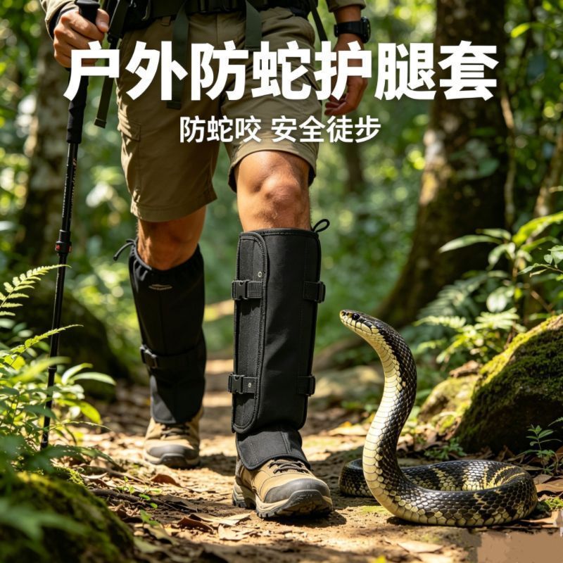 Direct from the manufacturer: Anti-snail leg protectors for outdoor work, offering protection against snake bites, waterproofing, and insect resistance; protective gear for the lower legs
