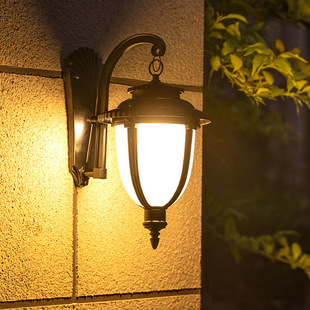 Outdoor Courtyard Wall Lamp Super Bright Wall Lamp Household Outdoor Street Lamp Waterproof Villa Garden European Style Wall Lamp