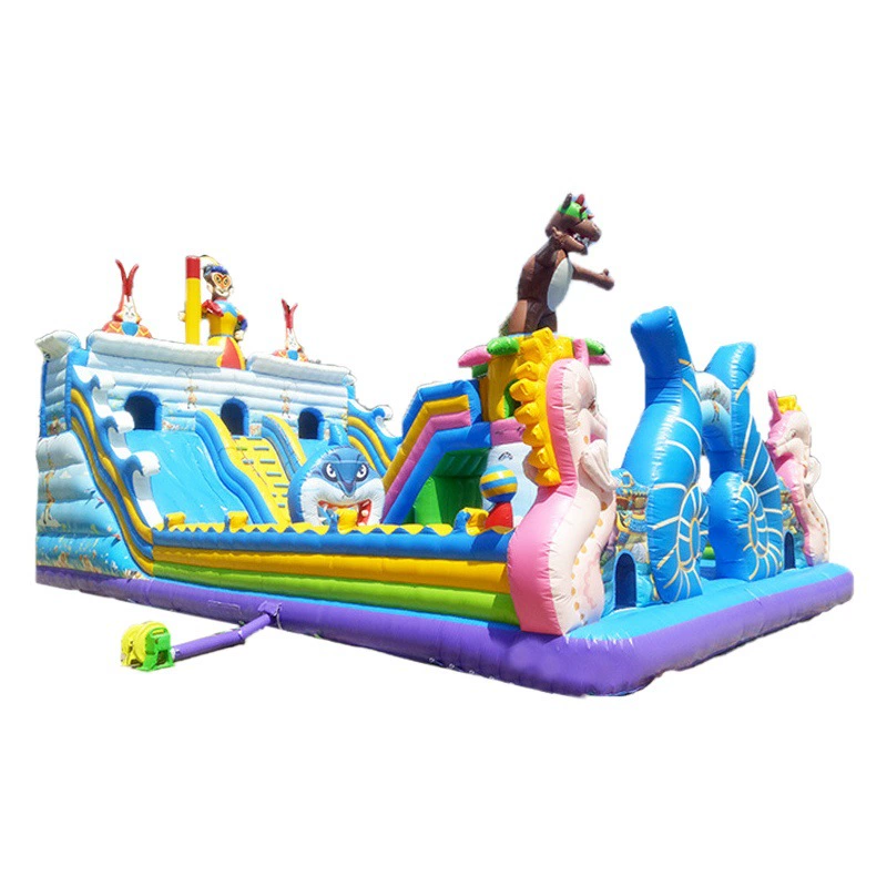 Оптовая Продажа с фабрики детский надувной замок большой открытый надувной замок квадратный развлекательный слайд батут игрушки