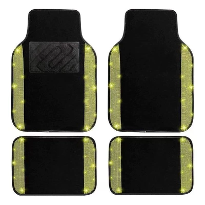 Universal Foot Pad — Amazon minimalist car floor mats - lemon-yellow