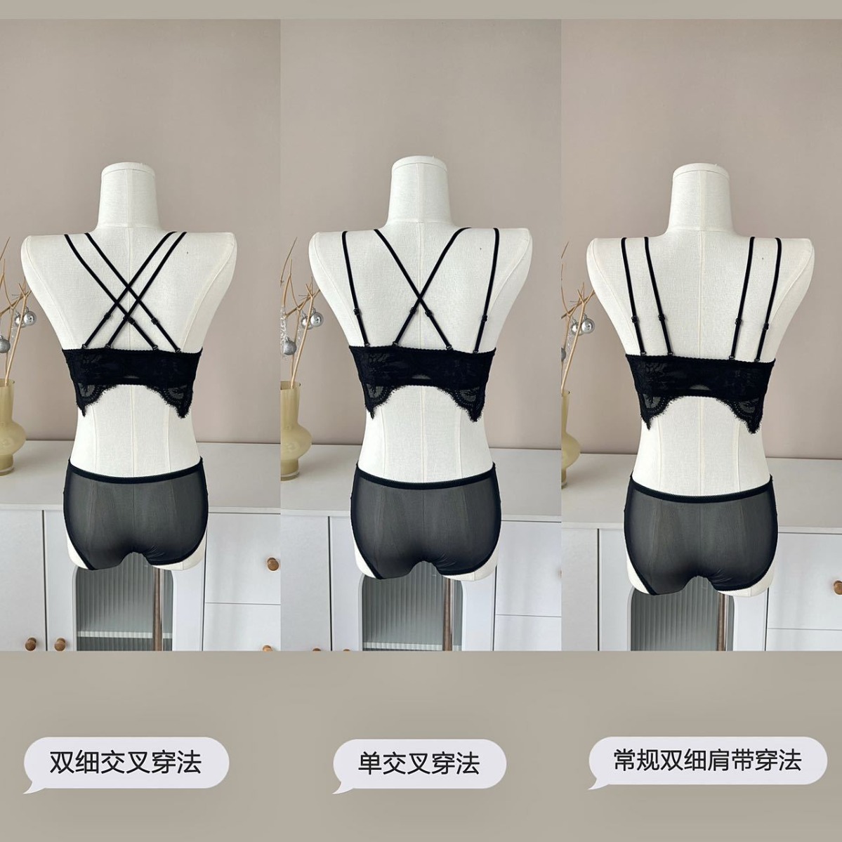 Ventas directas de fábrica comercio electrónico transfronterizo sudeste asiático Vietnam Tailandia ropa interior mariposa chaleco de encaje hermoso sujetador con hebilla delantera