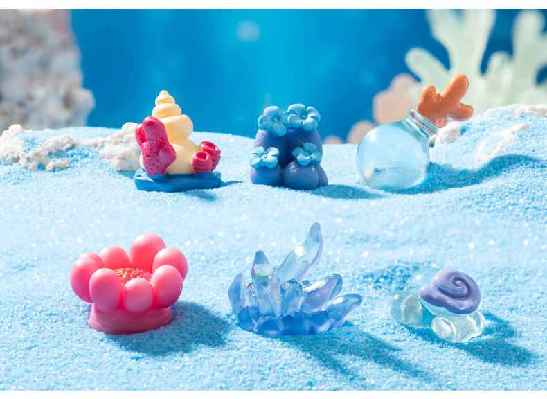 Marine Style Conch Coral Resin Ornaments Artificial Decorations display picture 4