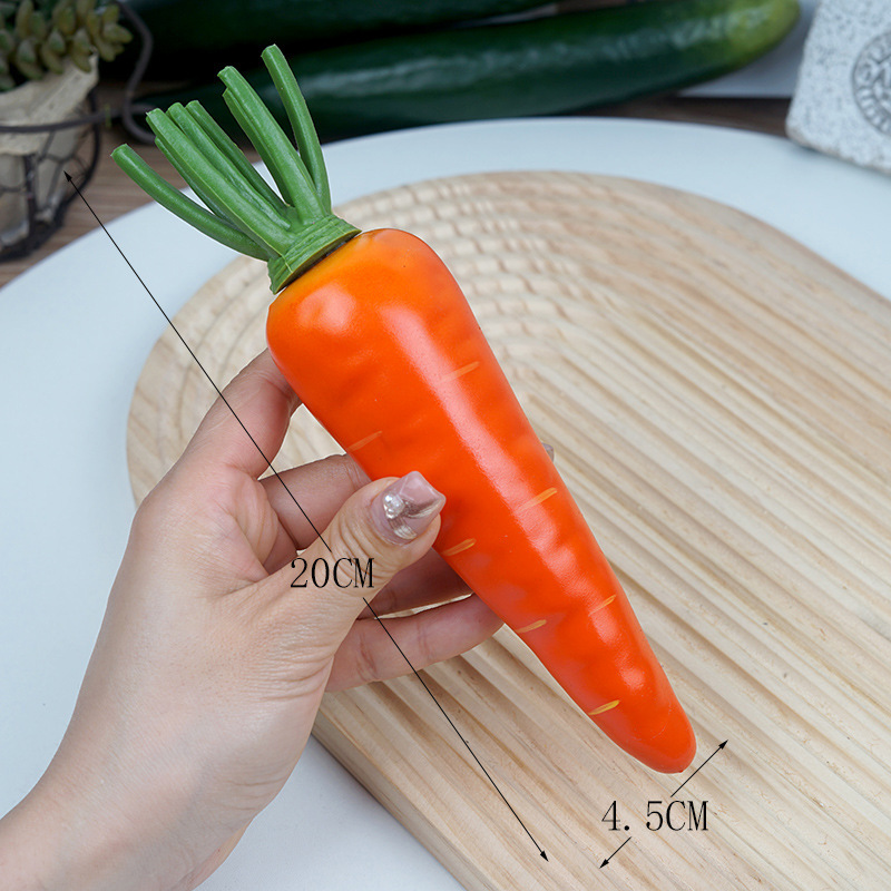 擬似擬似偽果物野菜ソフトサイズ苦いキュウリ青瓜ナスモデルキッチン装飾家庭置物おもちゃ|undefined