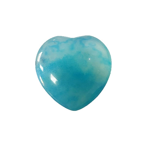 (Cross-border trading), (Wholesale), natural water, organic crystal heart shaped, accessories, 20mm, with gem