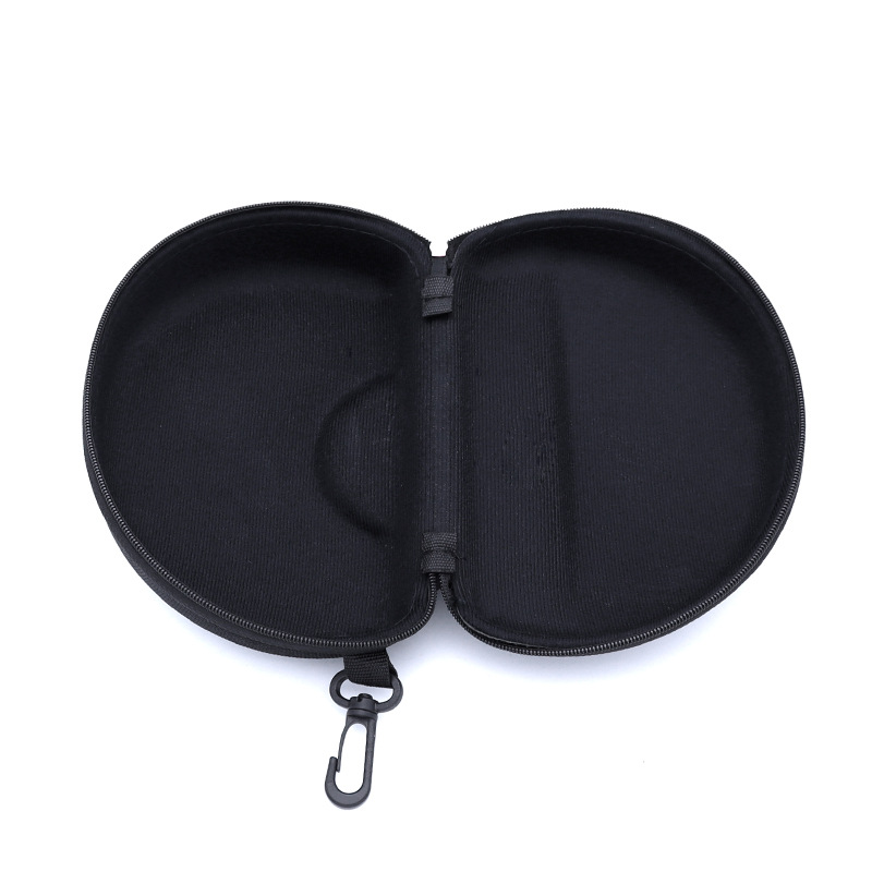 Grandes gafas caso gafas de natación gafas de protección gafas caja de almacenamiento de tipo gancho extra grande bolsa de la cremallera