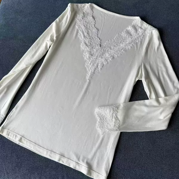 White long-sleeve