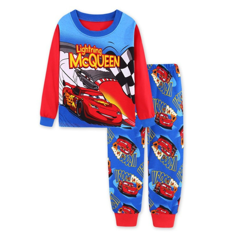 Traje de desgaste para el hogar para niños europeo y americano Otoño e Invierno ropa para niños nueva ropa interior para niños y niñas pijamas de dibujos animados para bebés al por mayor