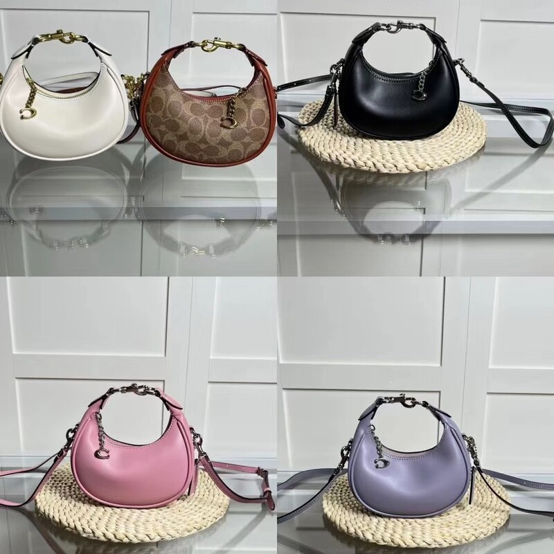 2026 New Model Jonie Mini Vintage Shoulder Crossbody Bag Monogram Handbag Half-Moon Dumpling Bag for Women