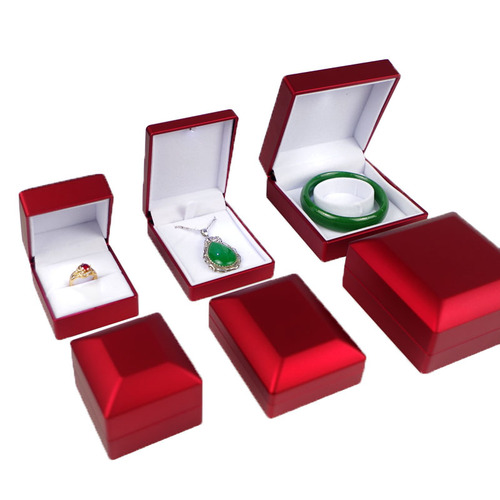 LED luminous diamond ring box, proposal ring box, wholesale jewelry box with light, jewelry box, necklace box, bracelet gift box