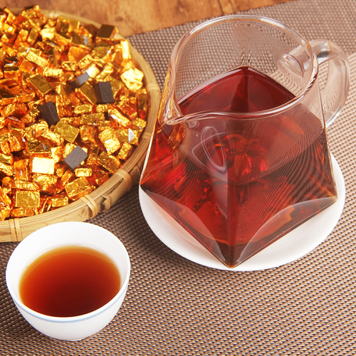 Tea Paste Pu'er Raw Tea Paste Gold Paste Small Granules Concentrated Instant Tea 10-Year-Old Pu'er 500g Bagged