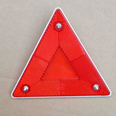 Strong Magnetic Small Triangular Warning Sign, Truck Triangular Light, Rear Reflective Panel, Trailer Rear Bumper Triangular Sign, Universal (Warning sign) - 1-strong-magnetic-small-triangular-reflector