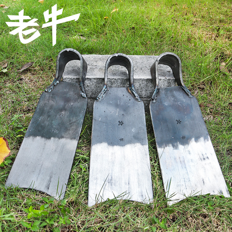厂家直供宽锄头除草种菜农用工具 园林种花全钢实用厚长柄老式锄