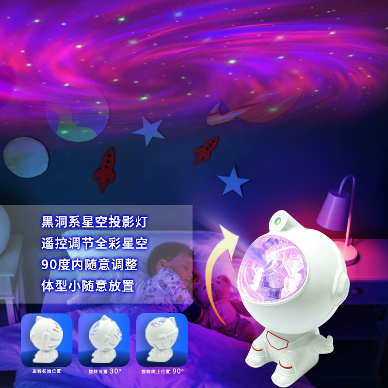 Лампа для проектора «Звездное небо» с черным отверстием