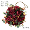 Cross -border creative new product simulation hydania peony flower ball wedding interior shopping mall ceiling decorative fake flower silk flower ball