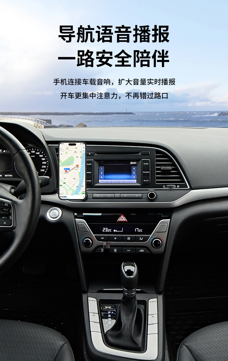 New Bluetooth 5.4 Car Receiver Fm Transmitter with Call Function Audio Adapter Wireless Bluetooth Receiver