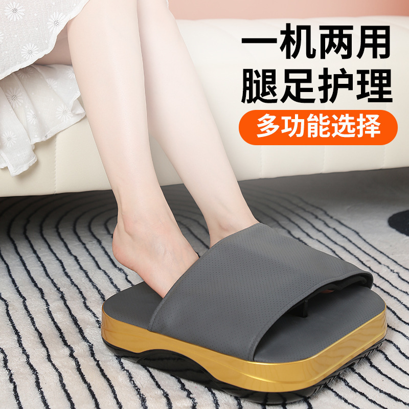 跨境足疗机足底穴位揉捏热敷气囊按摩器家用足部按摩机电动美腿仪|undefined