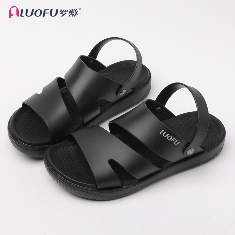 Luoshi verano nuevo hombre sandalias de tamaño grande para uso exterior deportivo ocio antideslizante ligero zapatos de playa suaves