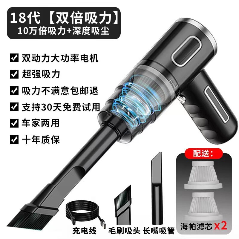 国境を越えた家庭用車用掃除機ワイヤレスポータブル強力な吸引ハンドヘルドダストコレクター小型ミニダストブロワー|undefined