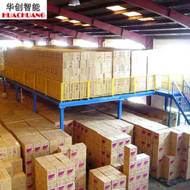 厂家定制阁楼平台仓库车间隔二层钢结构平台可拆装搭建阁楼货架