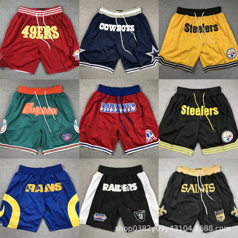 Football Pants 49Ers Steelers Bills Rams Dolphins Raiders Saints Embroidered Pants
