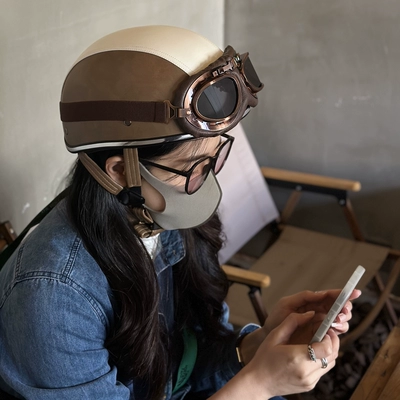 Diàndòngchē – Auto Parts and Accessories Certified Retro Helmet