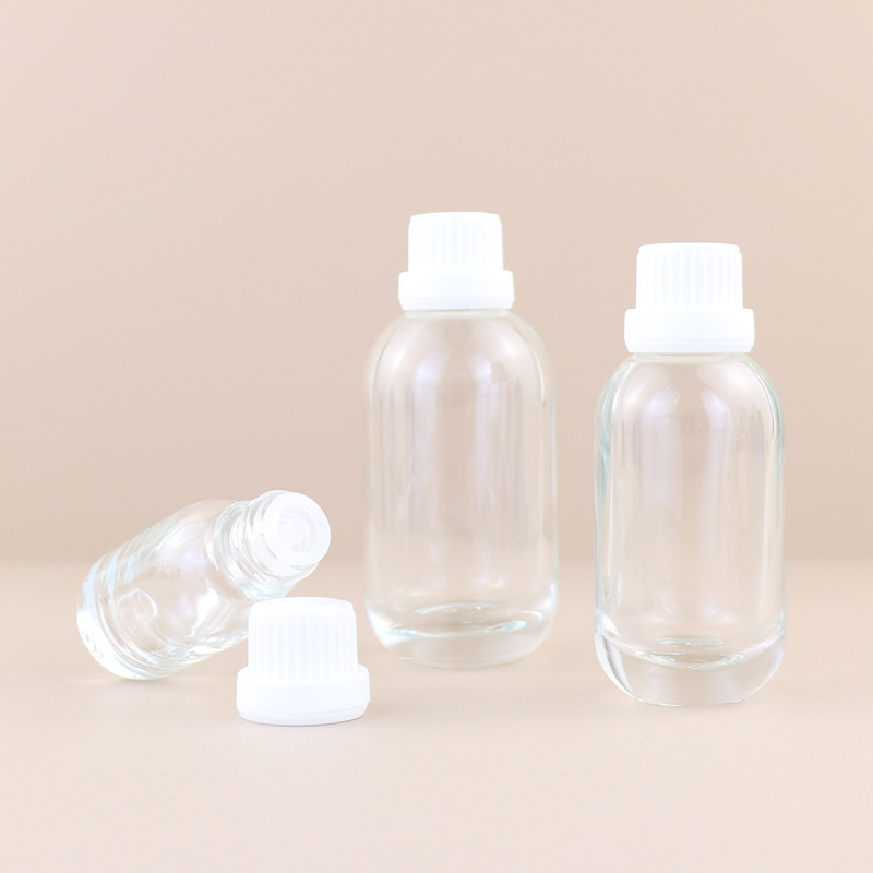 厚い底の新型エッセンシャルオイルの瓶の10mlの30mlの50nl化粧品は空の瓶を分けて配合します。|undefined