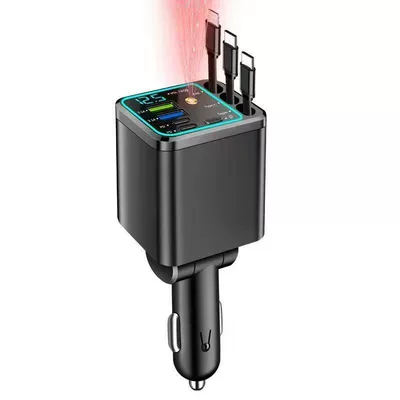 with all car models, output – Mobil şarj cihazları - three-wire-starry-sky-light-super-fast-charging-starry-sky-light-with-3-type-c-retractable-cables