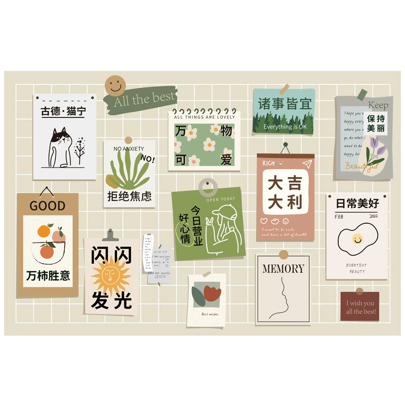 INS Wind Kitchen Wall Wall Oil Prevention Sticker Protecting Tile Surface Stove Oil and Tobacco Staines Sticker to remove stickers