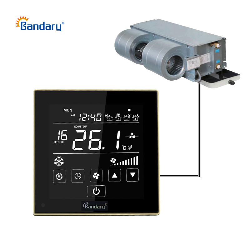 Bondrei Manufacturer Directly Supplies Central Air Conditioning Fan Coil Thermostat Touch Button with Networked Smart Thermostat