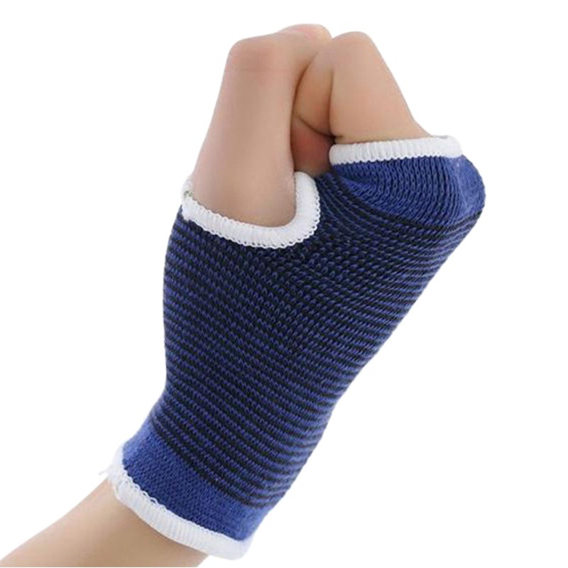 Factory direct selling sapphire blue palm fitness gloves breathable sweat-absorbent sports leisure protection protective gear wholesale men and women