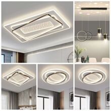 客厅灯新款现代简约圆形卧室灯吸顶灯LED节能灯2025中山灯具大全