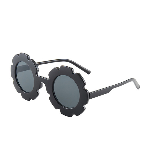 Stylish Tire Flower Children's Sunglasses Baby Sunflower Sunglasses Party Doll Trendy Kid Sunglasses