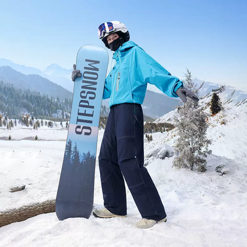 美式户外速干运动冲锋裤男冬季潮牌防泼水登山机能工装休闲长裤子