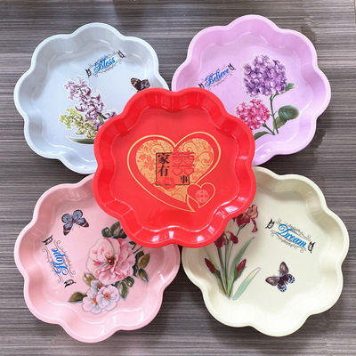 plate gules Films Fruit plate gules Jubilation Fruit plate Snack tray printing lace Candy dish