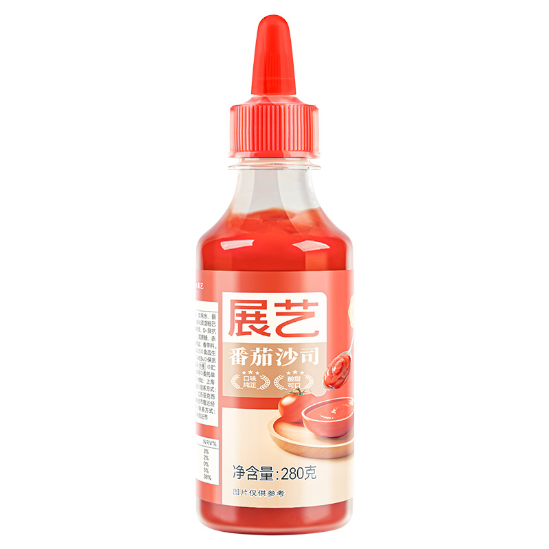 展艺 番茄沙司 280g(尖嘴瓶酱料)  20瓶/箱
