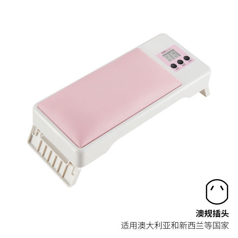 Lámpara de manicura de almacenamiento 268W de alta potencia UV + LED doble fuente de luz pegamento de manicura luz fototerapia inteligente transfronteriza