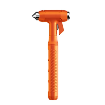 hammer, factory-made window-breaking hammer, Qəza çəkici - tungsten-steel-safety-hammer-orange-303