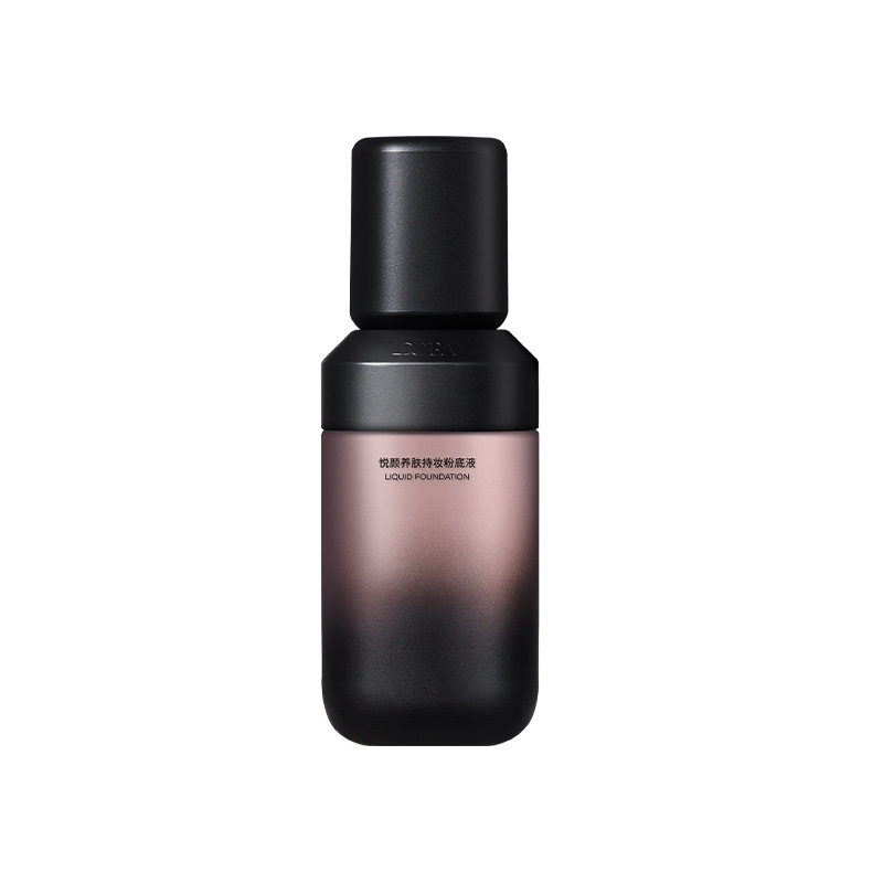 DOPA Yue Facial Nutrition Foundation Liquid Maquillaje Durable No Quitación de Maquillaje Concelador Brillante No Adhesivo Polvo Foundation Cream Cosmético