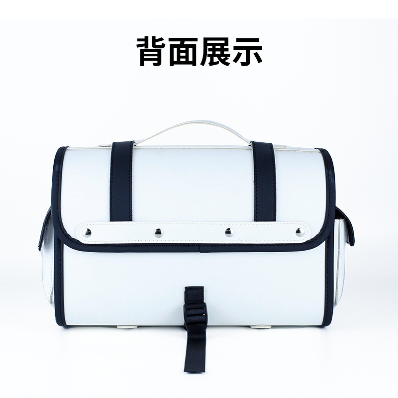Motorcycle Rear Seat Bag, Waterproof Rear Trunk Bag, Large Capacity Motorcycle Tail Bag for Riders