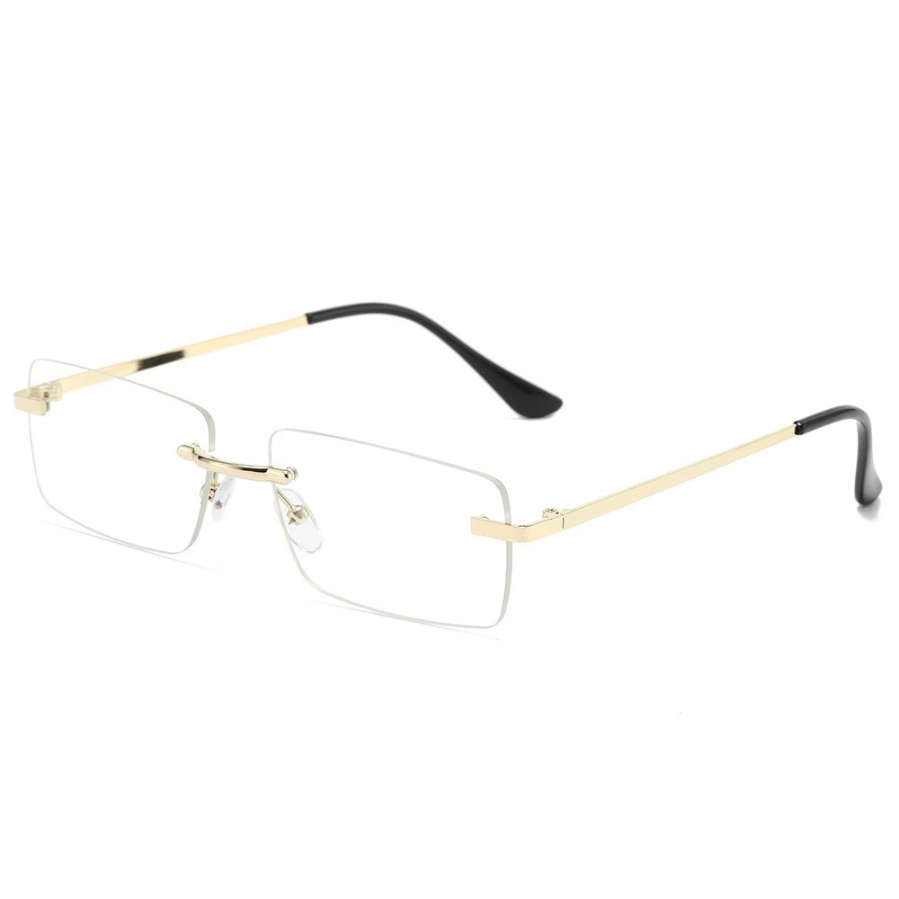 골드 프레임 화이트 플랫