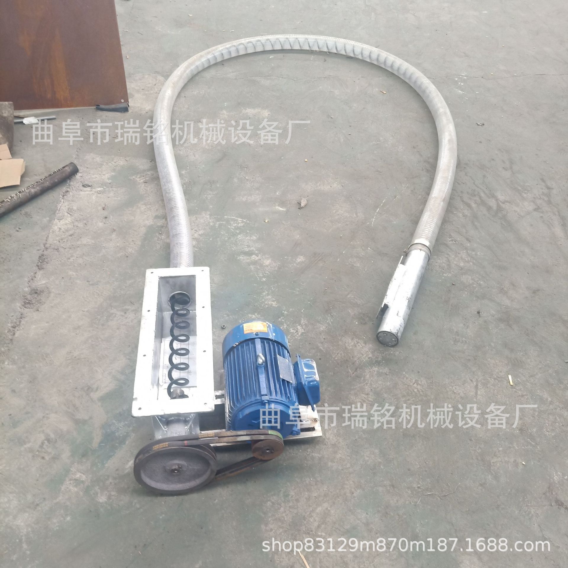 家用玉米粮食吸粮机 12米小型稻谷装车输送机   车载式小型吸粮机